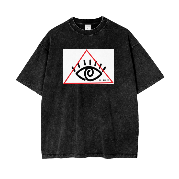 Acid Wash Oversize T-Shirt - 250 GSM