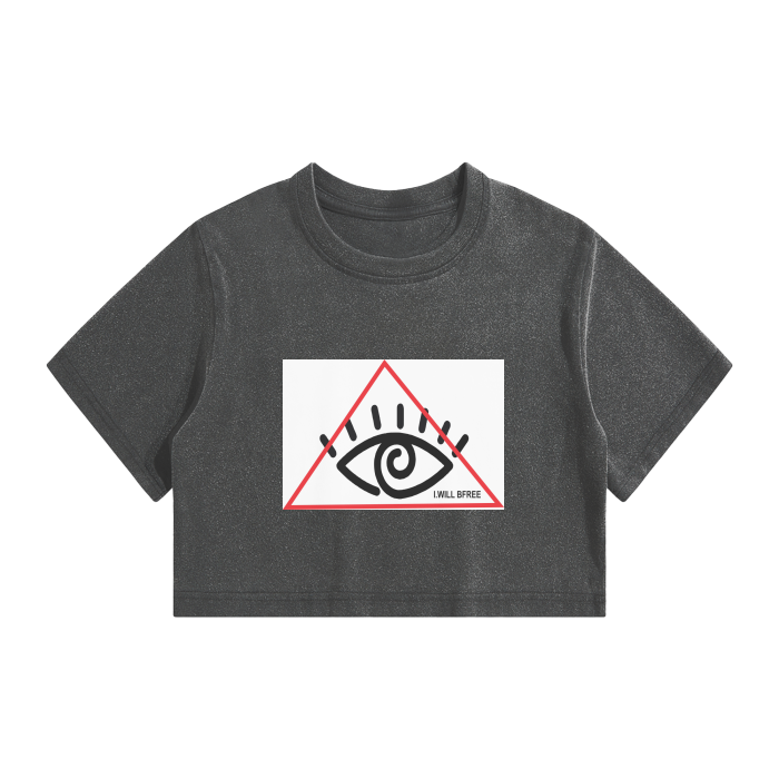 Crop Top T-Shirt - 220 GSM