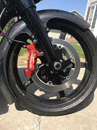 BJ's Cycles services tire and rims: mounting, balancing, and custom rims.