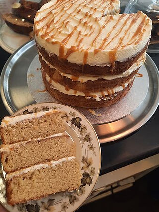Salted Caramel Layer Cake 