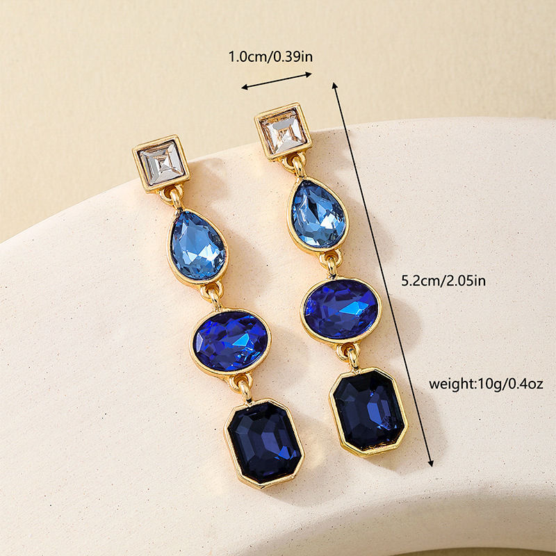 Thumbnail: Rosalie Luxe Drop Earrings