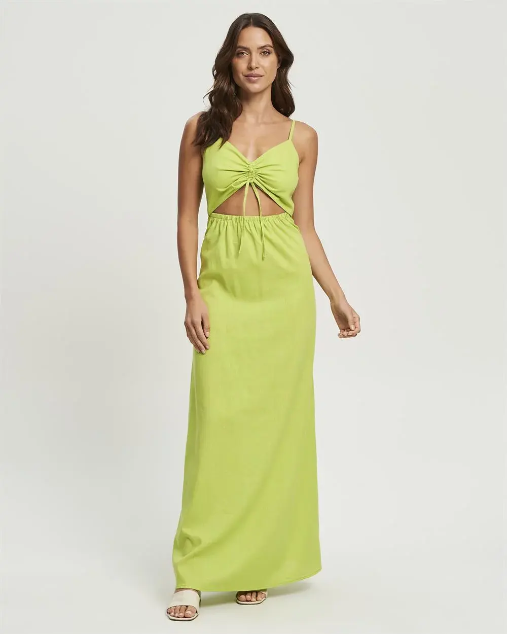 Sunrise Maxi Dress - Citrus Green