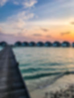morning in the beach villa