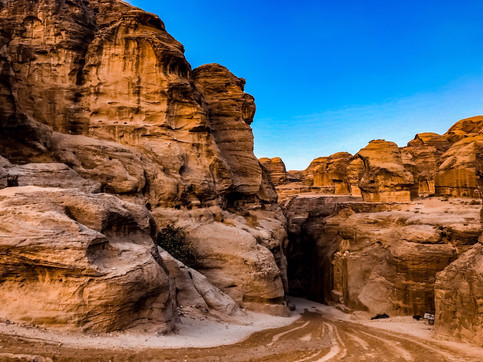 Siq At Petra - Jordan