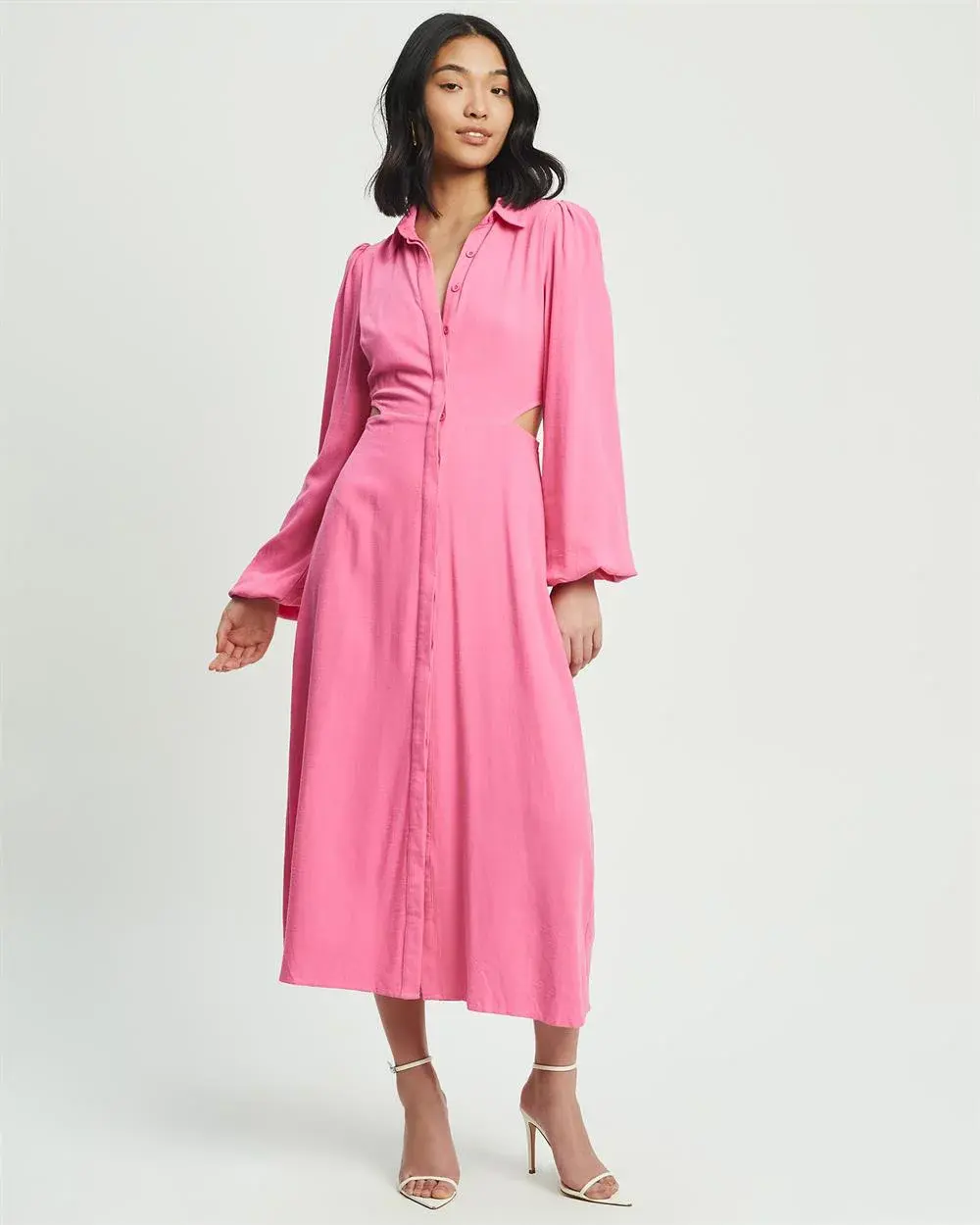 Gimme Midi Dress - Pink