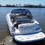 Thumbnail: 2002 Sea Ray 460 Sundancer moving slowly on water