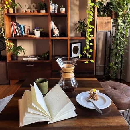 Notas de jazz e cheiro de café