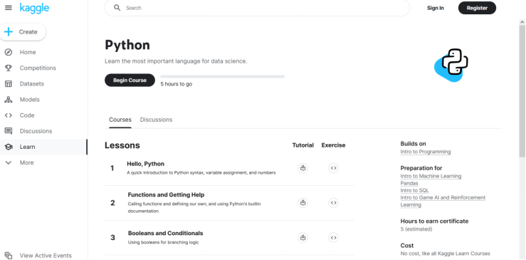 Master Python for Free: 5 Sites with Certification