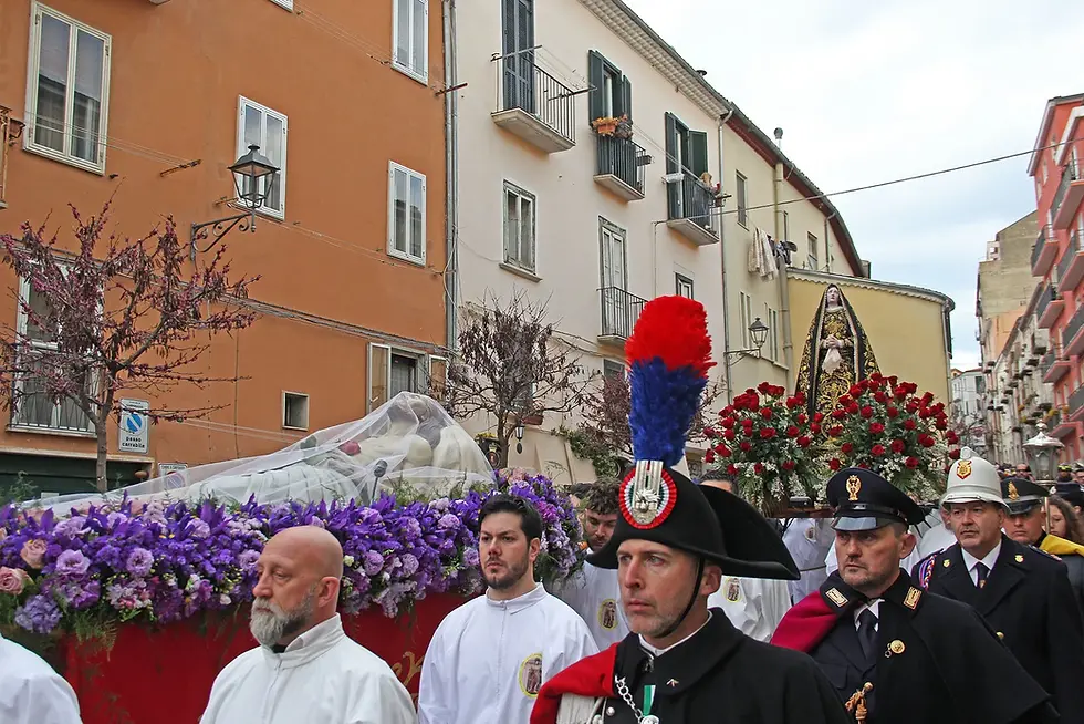 Processione del Venerdì Santo a Campobasso /percorso