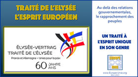 Traité de l'Elysée: l'esprit européen