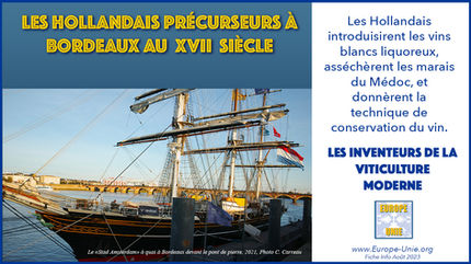 Les Hollandais, des précurseurs à Bordeaux