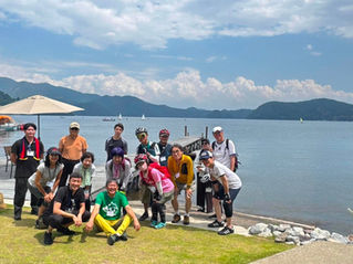 しなの鉄道サイクルトレインで黒姫高原へ