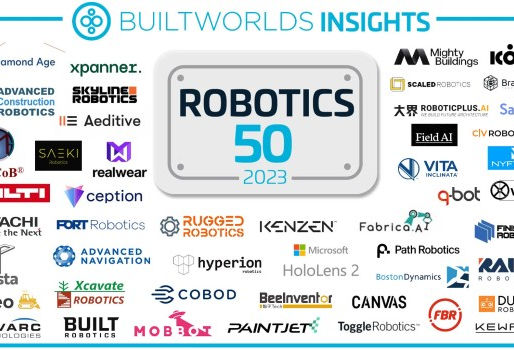 Fabrica AI Featured on The 2023 BuiltWorlds Robotics 50 List
