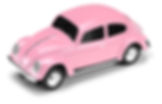 Volkswagen USB Flash Drive Beetle 16GB High Speed Flash Memory Stick USB 2: Pink