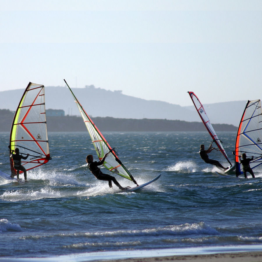 Thumbnail: Ceramic Coasters Boxed set of 4 - Windsurfers