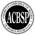 ACBSP Chiropractic sports physician logo