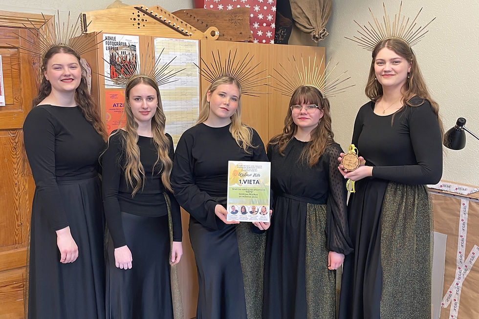 Panākumi dziedāšanas konkursā "Uzstaro 2026"