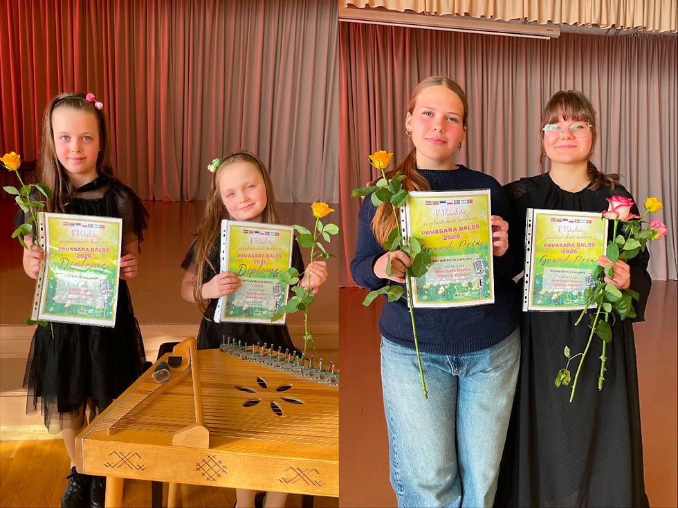 Panākumi konkursā “Pavasara Balsis 2026”