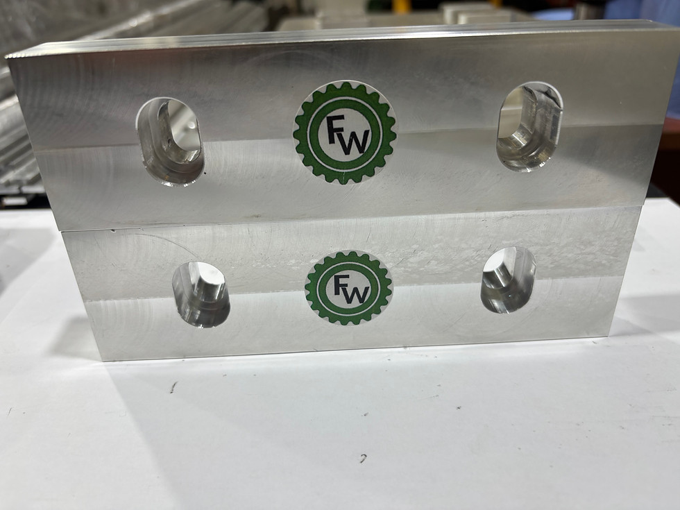 Thumbnail: Firmworx Soft Jaws for 6" CNC Vices 1 pair