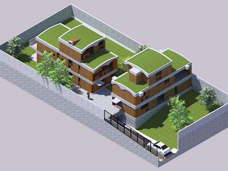 Maisons Jaoul/Diagramas