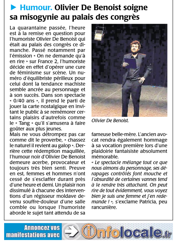 Le Maine Libre Le Mans ODB 28 mars