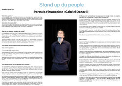 STANT-UP DU PEUPLE - 22 07 23