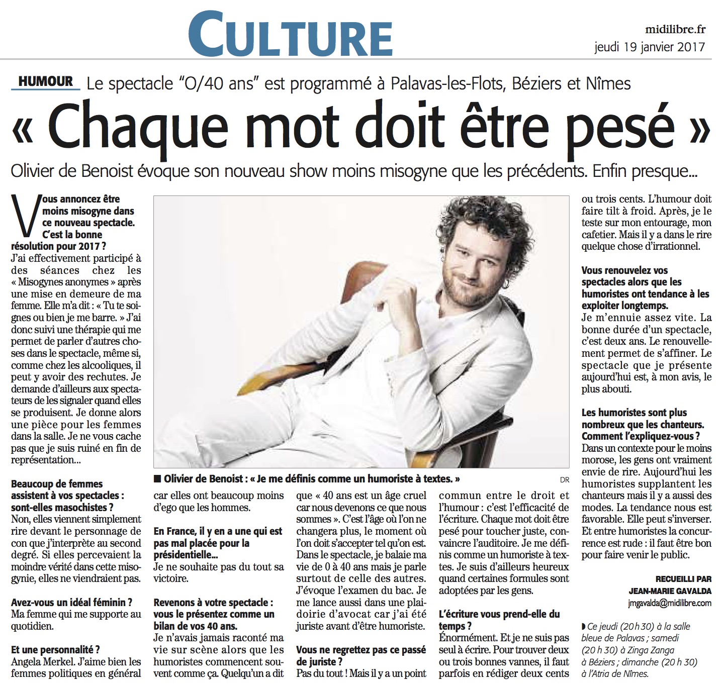 Midi Libre 19.01.17