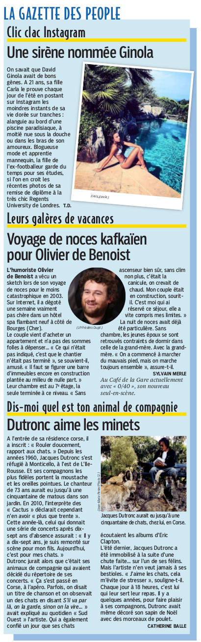 Le Parisien 20.08.16