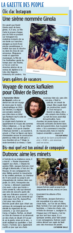 Le Parisien 20.08.16