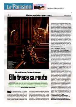 Le Parisien week-end 08.03.19