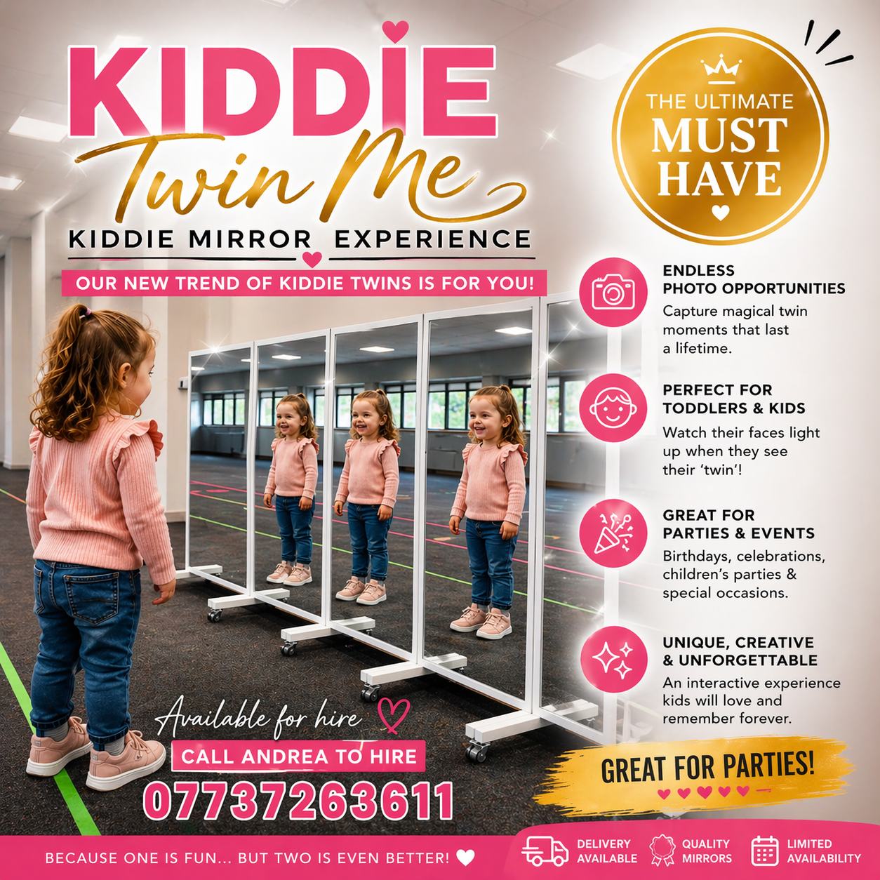 Mini Me Dance Mirror