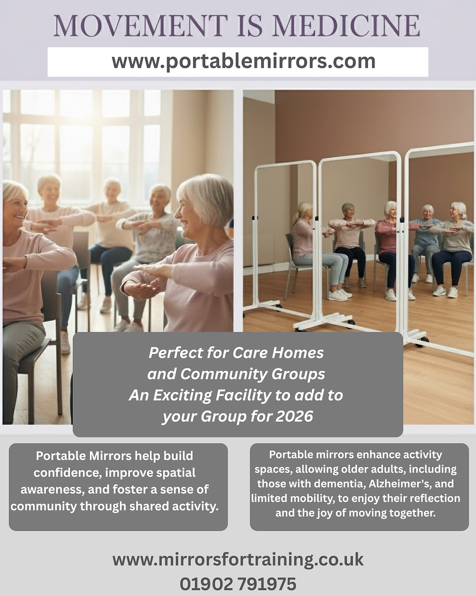 SET OF 4 Movement is Medicine