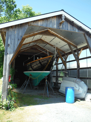 inside boat storage