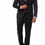 Miniaturbild: Herrenanzug Schwarz Slim Fit Stretch Anteil alle Größen