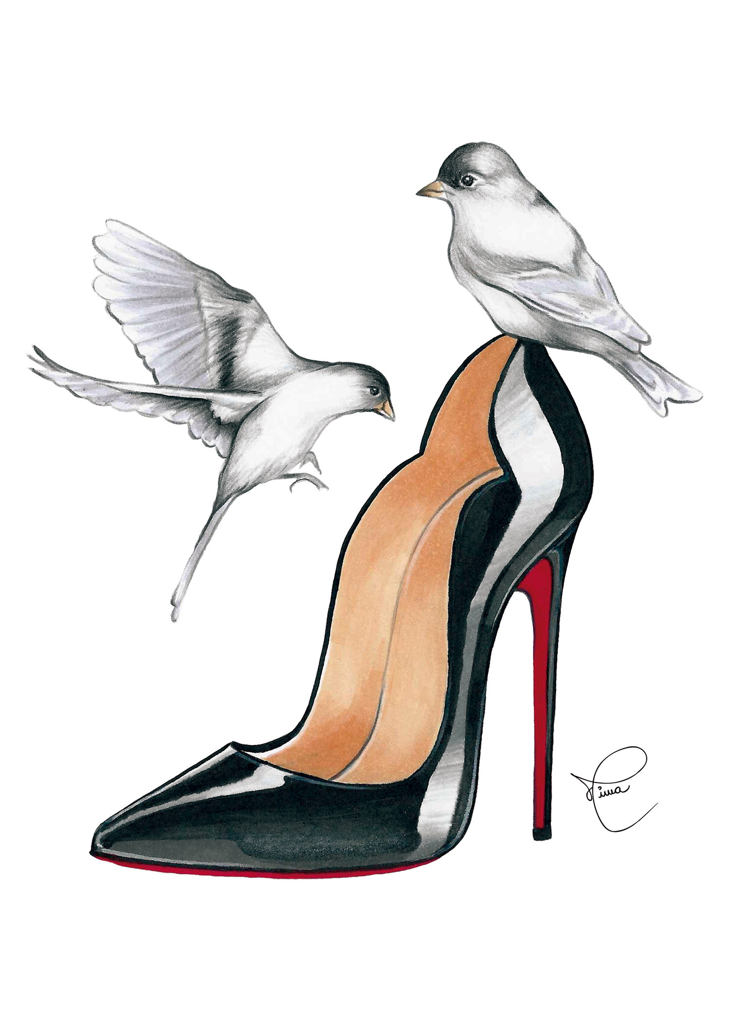Louboutin & Birds