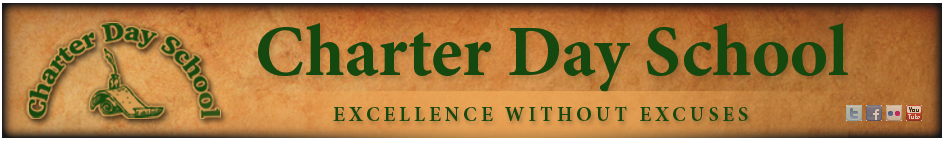 Note the logo of the Charter Days School: “Excellence Without Excuses.” The language of “no excuses” often indicates that someone is not aware of the ways that universal rules can affect different people differently, and demand more of some than others.