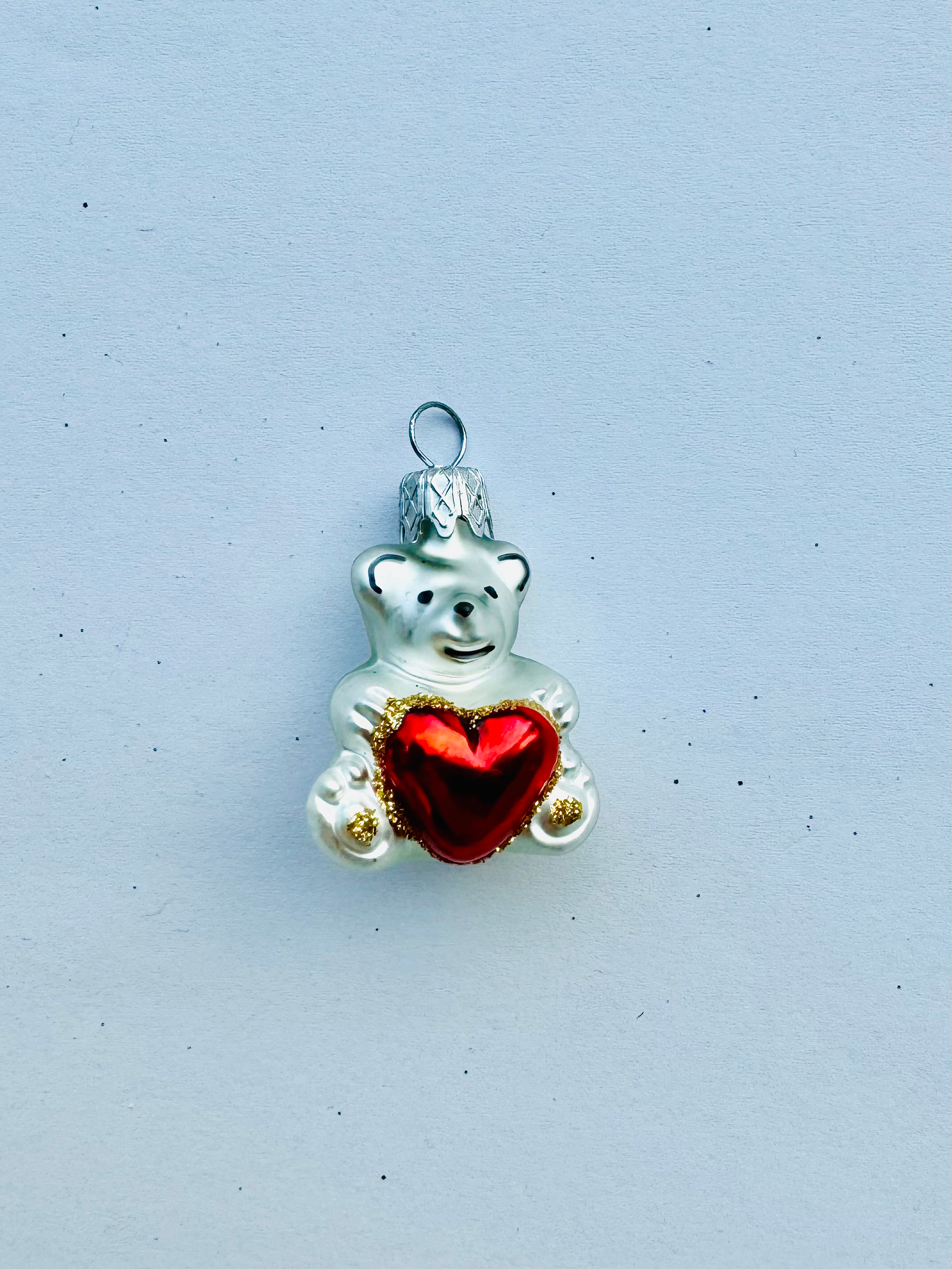 Medvídek srdíčko ozdoba