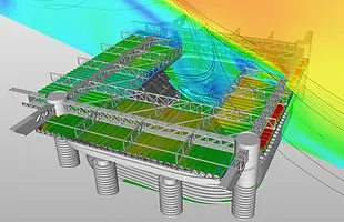 San Siro Stadium CFD simulation