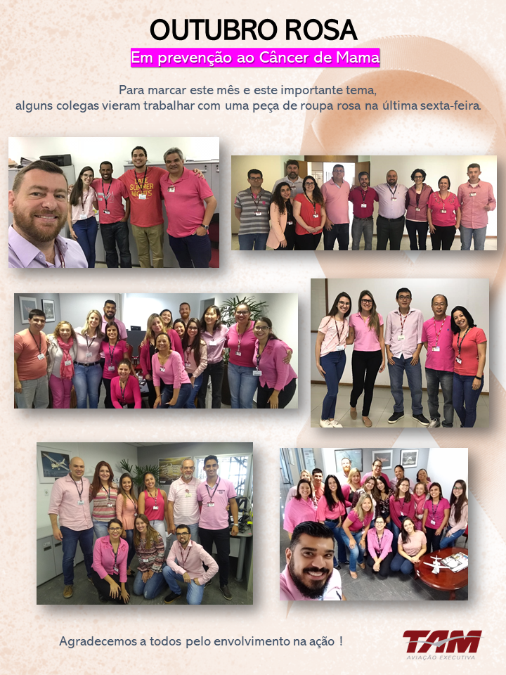 Outubro Rosa - TAM