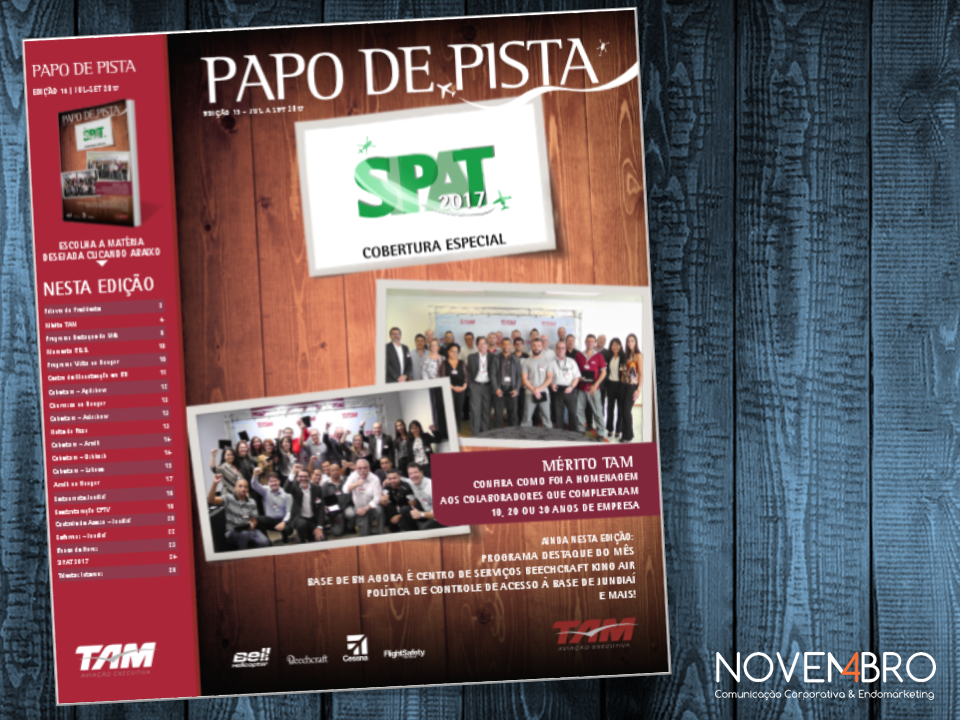 Papo de Pista - TAM Executiva