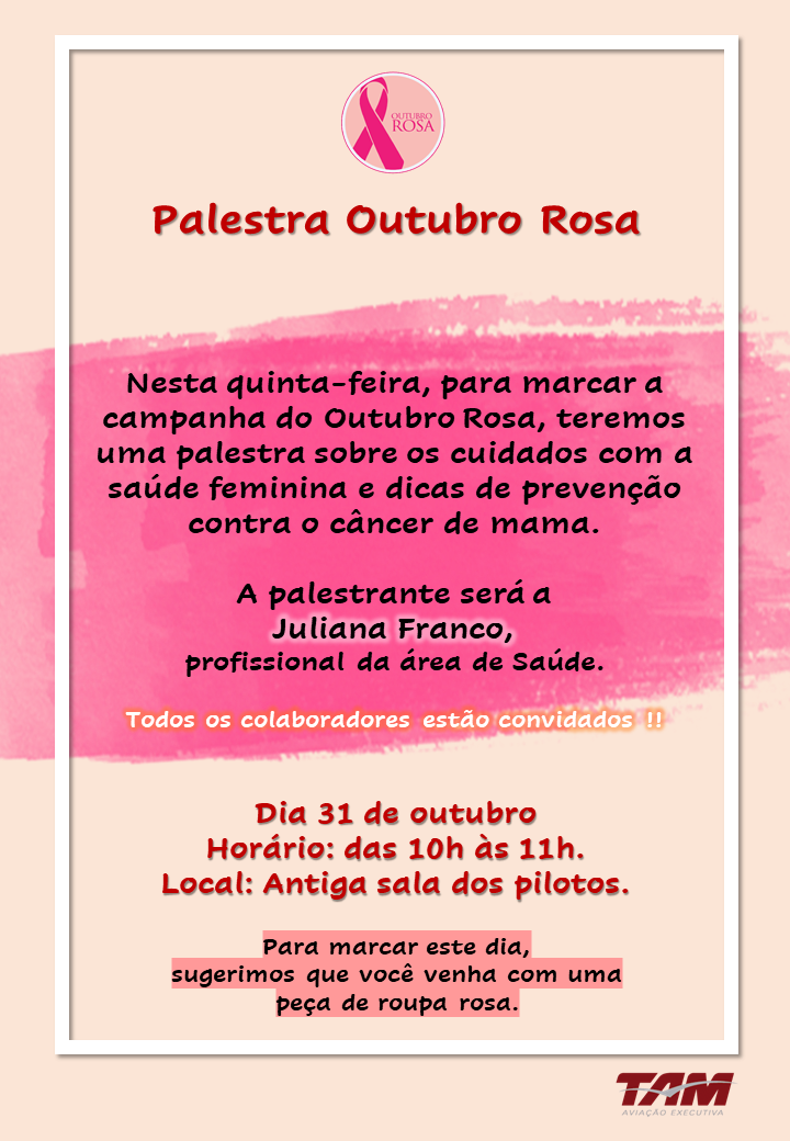 Outubro Rosa TAM
