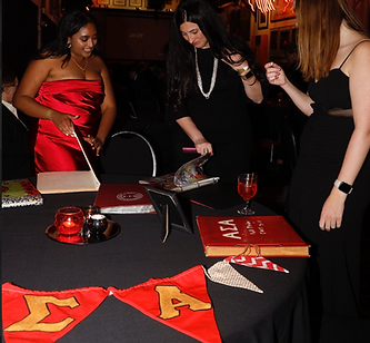 Gamma Iota 60th Anniversary History Table
