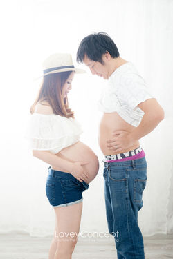 Lovey Concept Pregnancy Maternity Photo 孕婦相 大肚照0056
