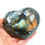 Thumbnail: Labradorite Blue and Peach Flash Heart