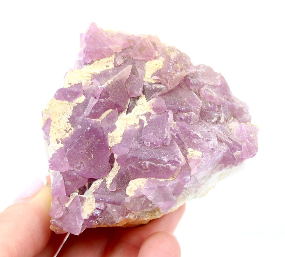 Thumbnail: Magenta Fluorite Cluster - Rare