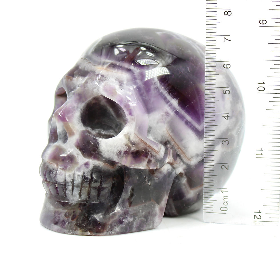 Thumbnail: Chevron Amethyst Skull
