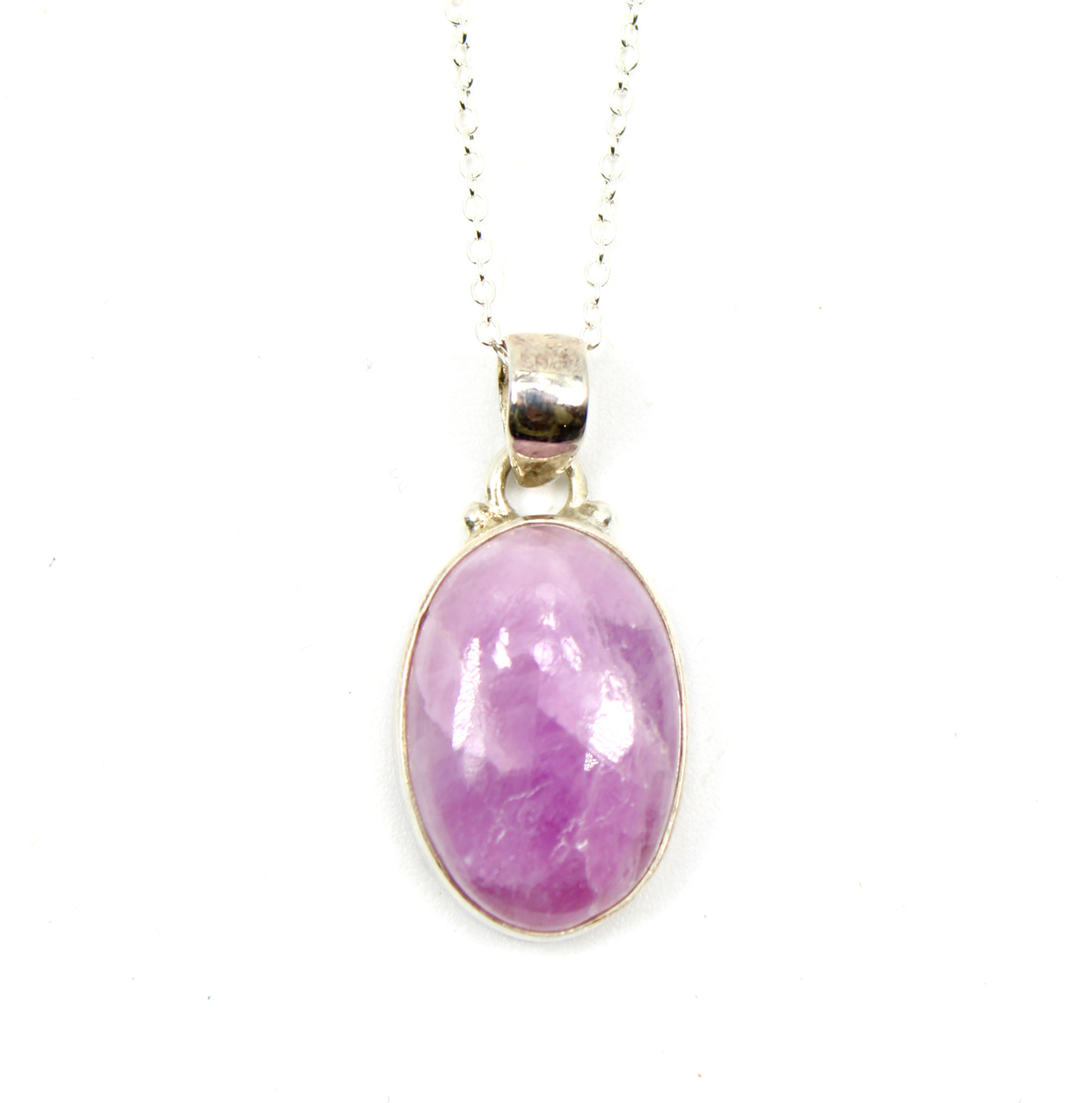 Kunzite 925 Sterling Silver Pendant