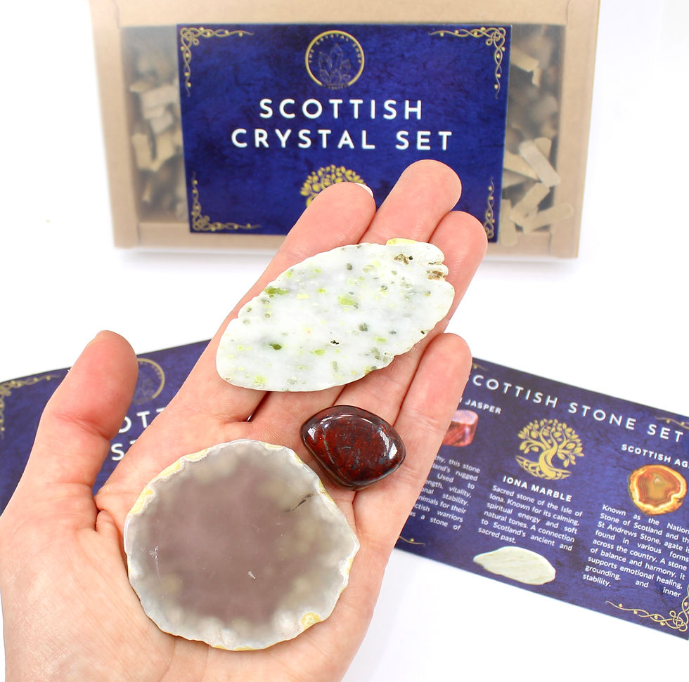 Thumbnail: Scottish Crystal Stones set