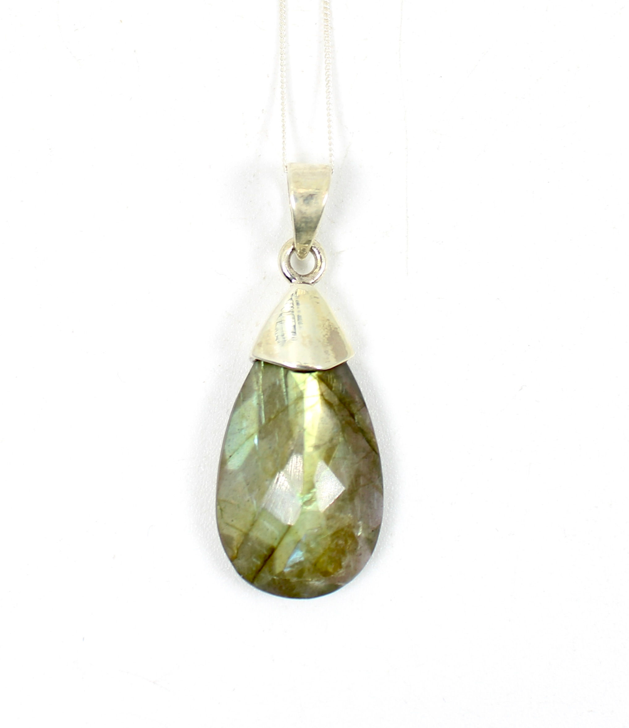Labradorite 925 Sterling Silver Pendant