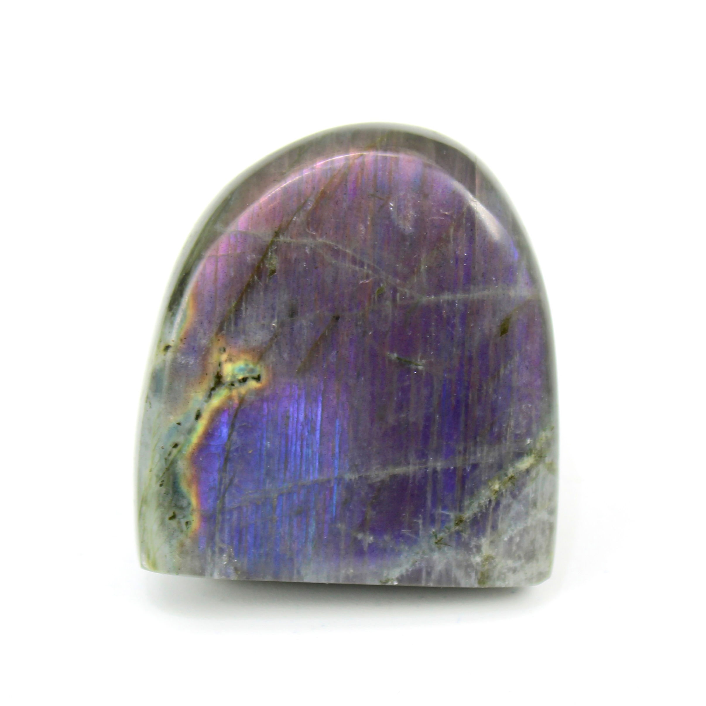 Labradorite Pink and Purple Flash Freeform
